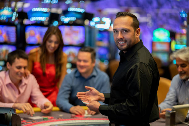 suduttoto live casino studio with multi-camera blackjack table